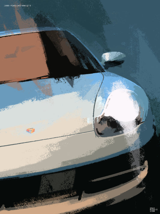 1999 PORSCHE 996 GT3 silver